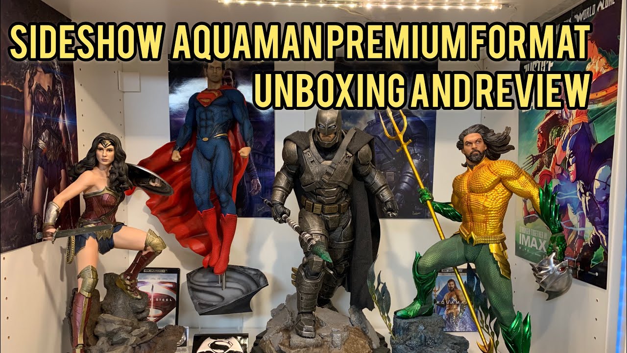 Sideshow Aquaman Premium Format Figure Unboxing and Review