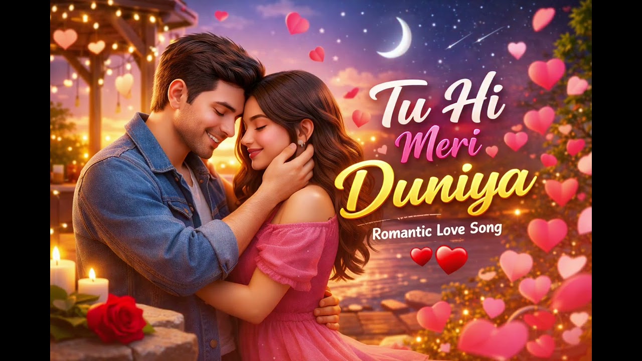 Tu Hi Meri Duniya ❤️ | Romantic Love Song 2026 | Heart Touching Hindi Song | New Love Track