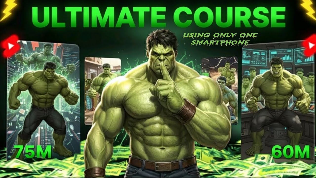 AI Hulk video kaise banaye| full tutorial/ using chatgpt & Grok Ai / no copyright how to create 