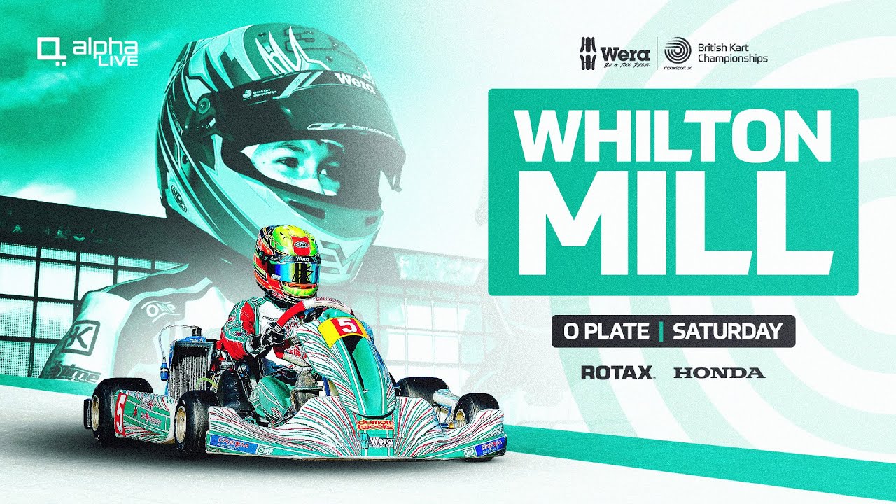 O Plate | Saturday | Wera Tools British Kart Championships LIVE