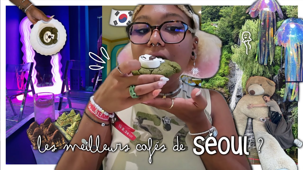 ON TESTE DES CAFÉS INSOLITES À SÉOUL  ! ☕🇰🇷