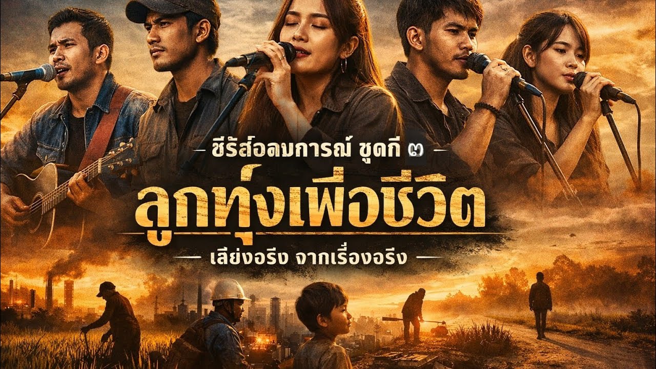 ทำงานทั้งวันแต่เงินไม่พออยู่ | EP.1 เพลงเพื่อชีวิต (Live) #อนาคตคนรุ่นใหม่ #music #ลูกทุ่งเพื่อชีวิต
