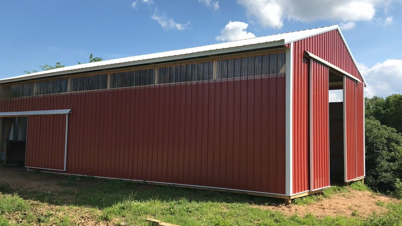 How To Build a 26 x 50 Pole Shed For Your Dairy Farm