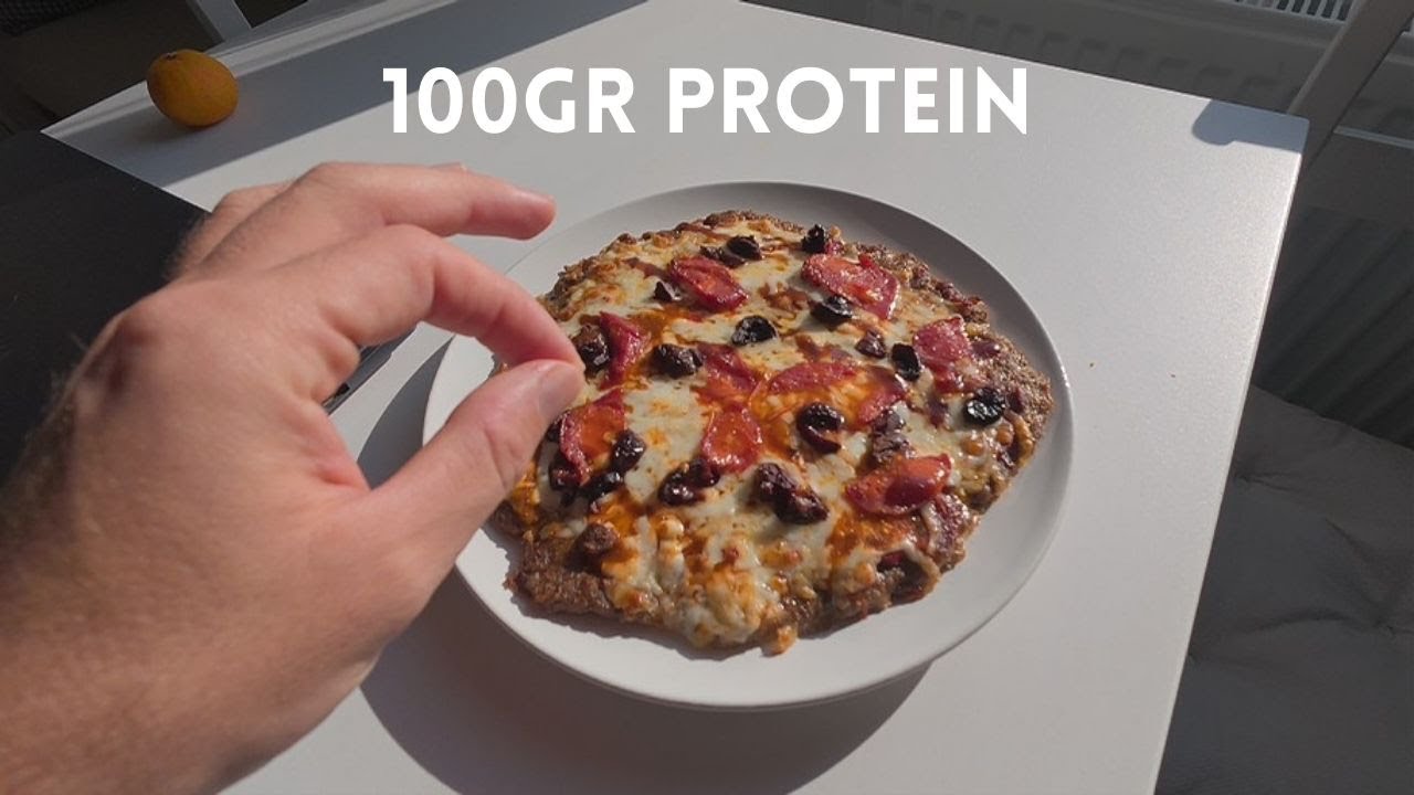 100 GR PROTEİNLİ HAMURSUZ PİZZA