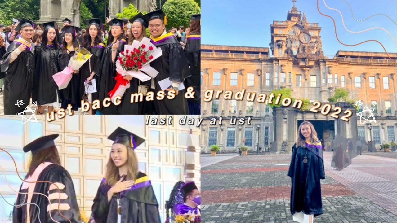 ust medtech bacc mass & graduation 2022 // last day at ust 🔬🎓