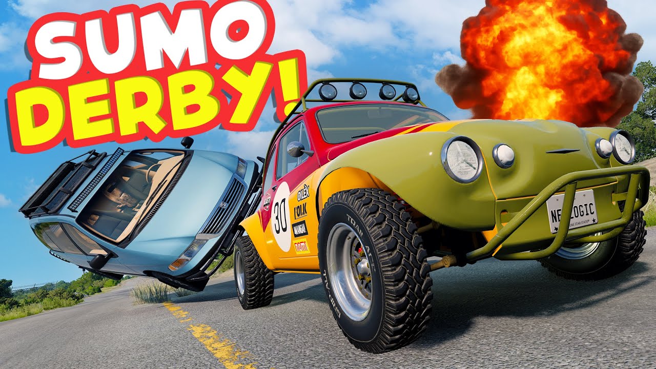 The NEW Most DESTRUCTIVE Game Mode In BeamNG Multiplayer Is INSANE!