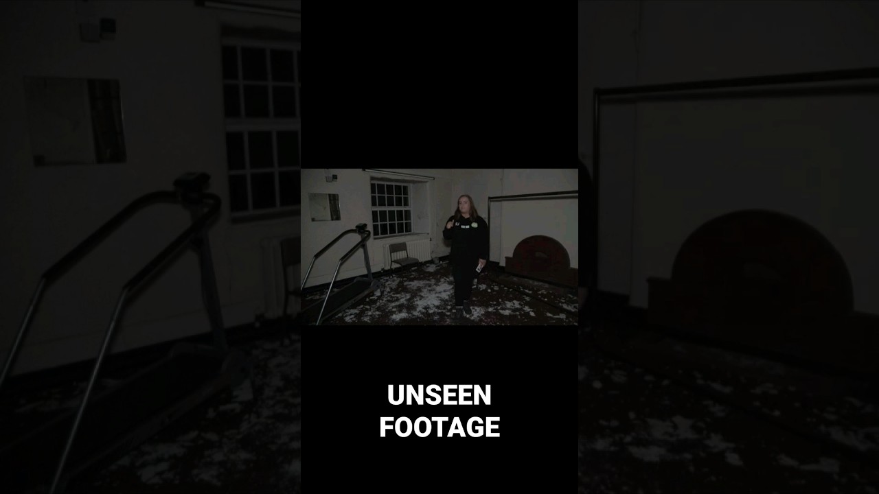 TERRIFYING PARANORMAL ACTIVITY at Wales Most Haunted ASYLUM #shorts