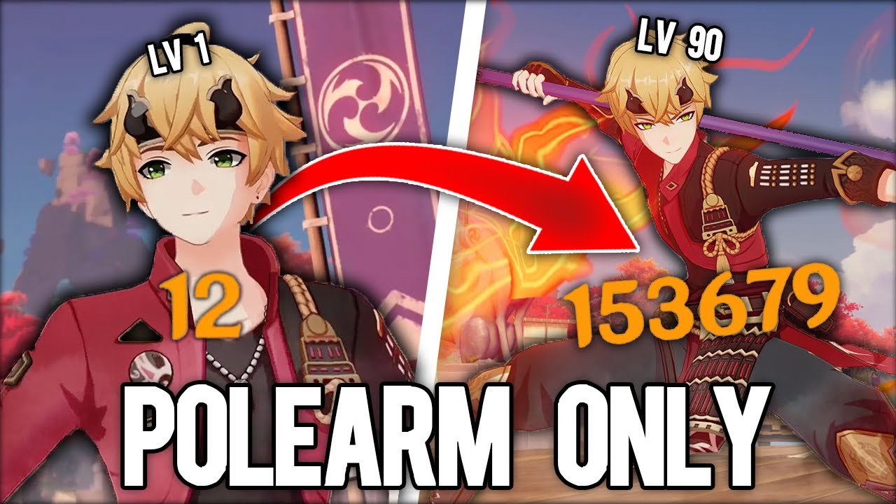 I BECAME A THOMA MAIN | Genshin Impact Polearms Only