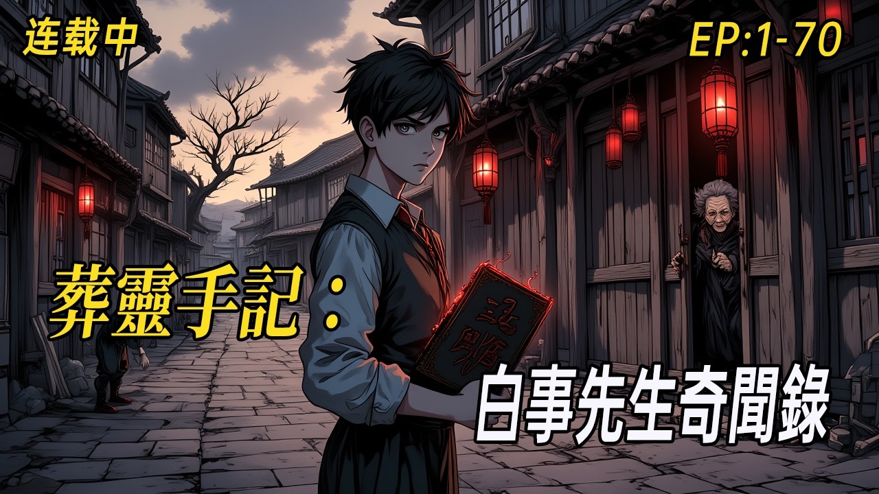 《葬靈手記：白事先生奇聞錄》那對熱情招待我的鄉下母子，想把我永遠留在這個豎棺為墓、鬼變婆成習的古怪小鎮#漫画 #漫画解说 #ai漫画 #小说漫画 #有声漫画#灵异故事#中式悬疑#小说 #  #民间诡异