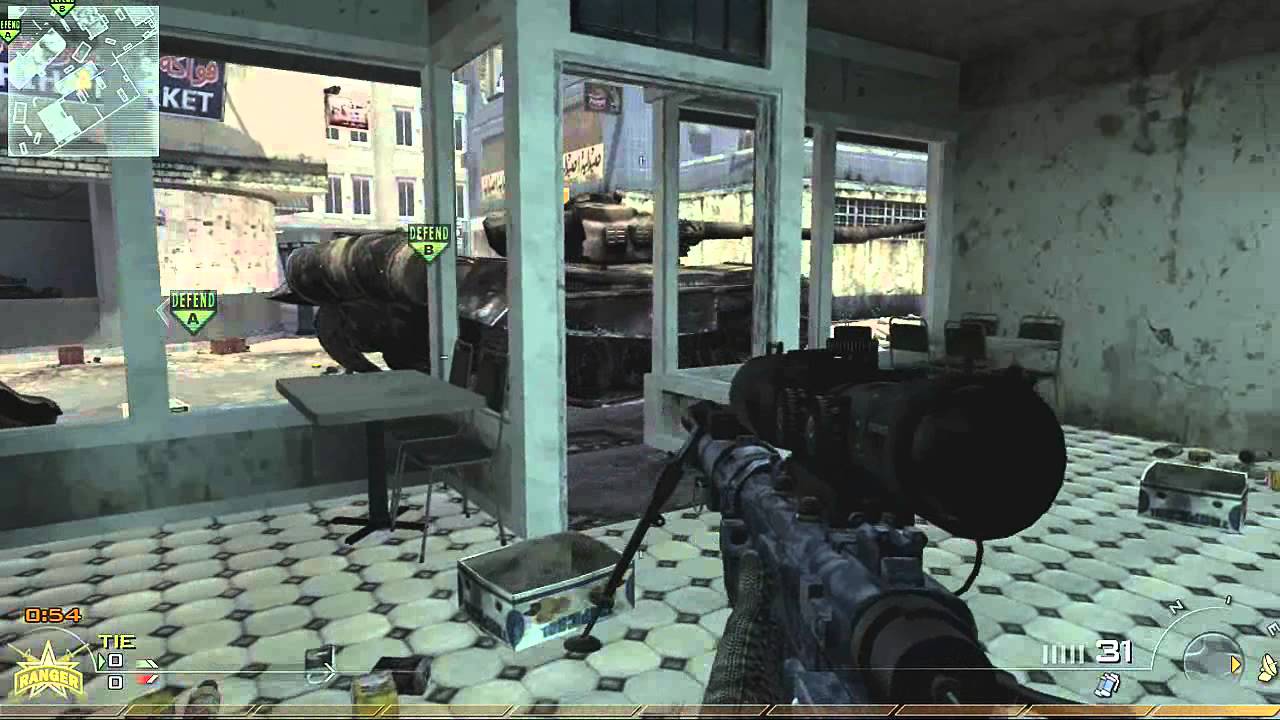 Call Of Duty MW2 (Good Old Sniping)