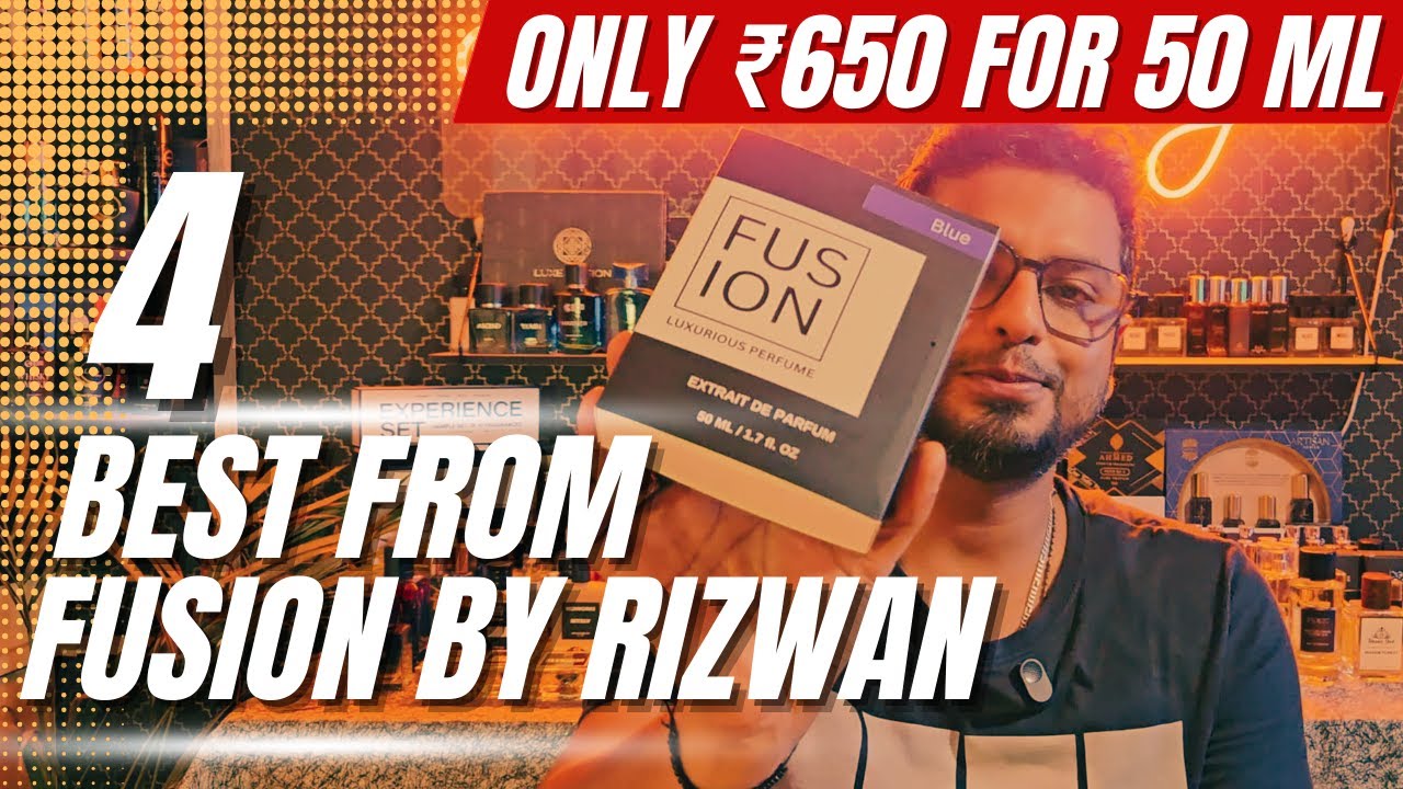 🔥 Top 4 Perfumes from House of Fusion by Rizwan - Only ₹650 for 50ml!