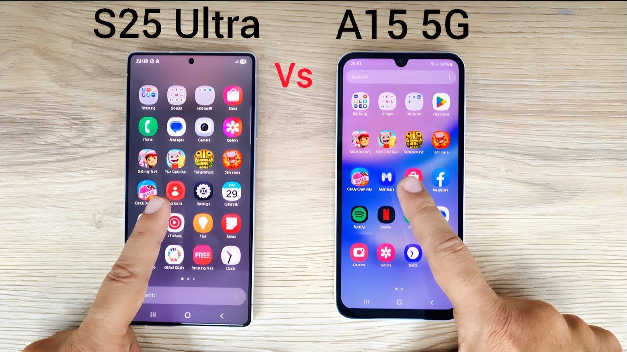 Samsung S25 Ultra vs A15 | SPEED TEST
