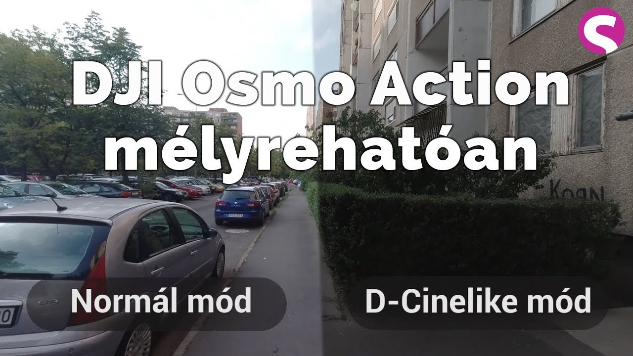 DJI Osmo Action kamera magyarul - alaposan tesztelve
