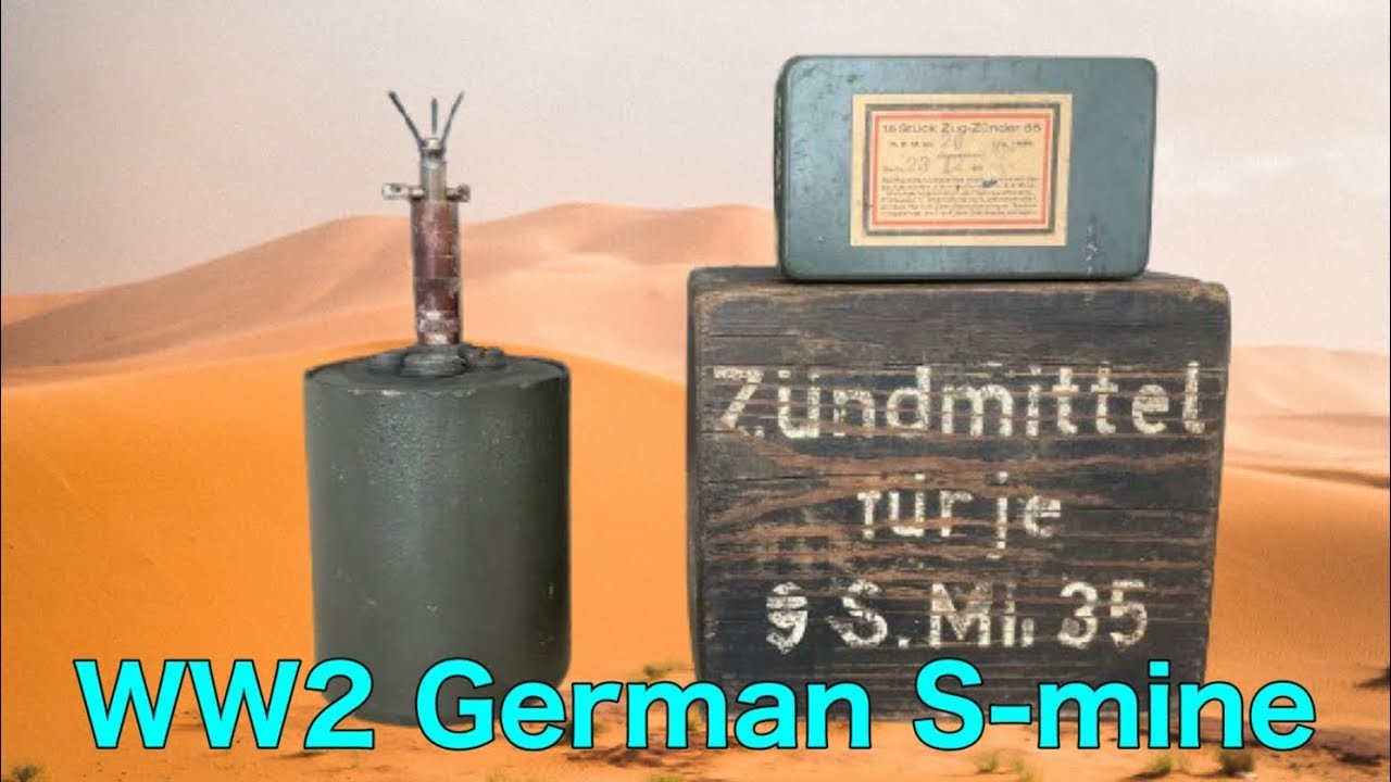 WW2 German S mine.
