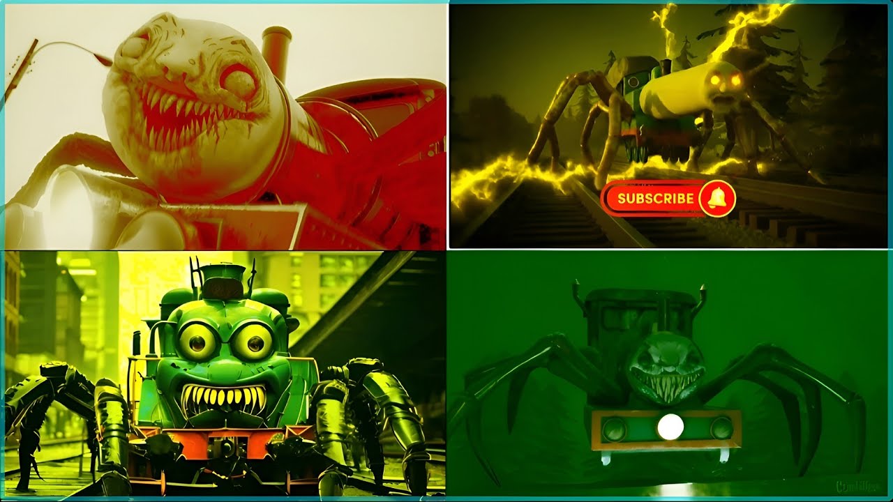 Cursed Thomas EXE vs Cho Cho Charles 🚂 TRAIN THOMAS EATER Coffin Dance Battle tiles hop 6 