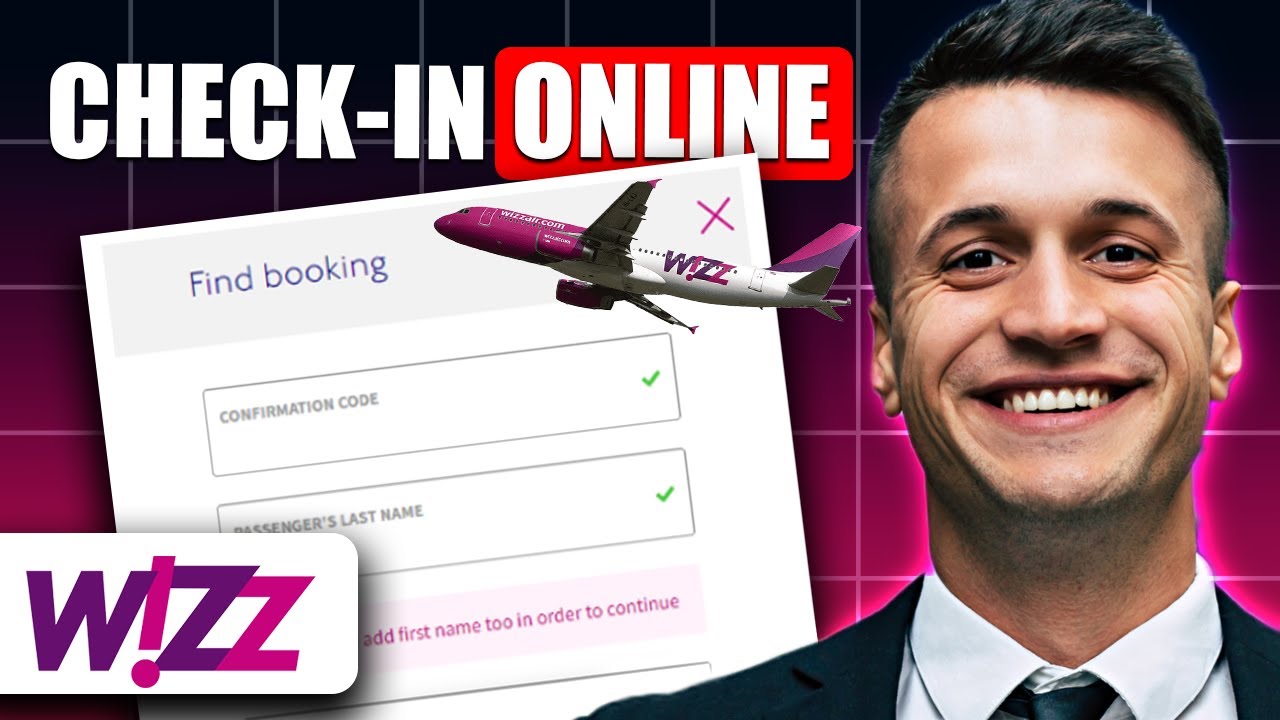 Как зарегистрироваться онлайн на рейс Wizz Air