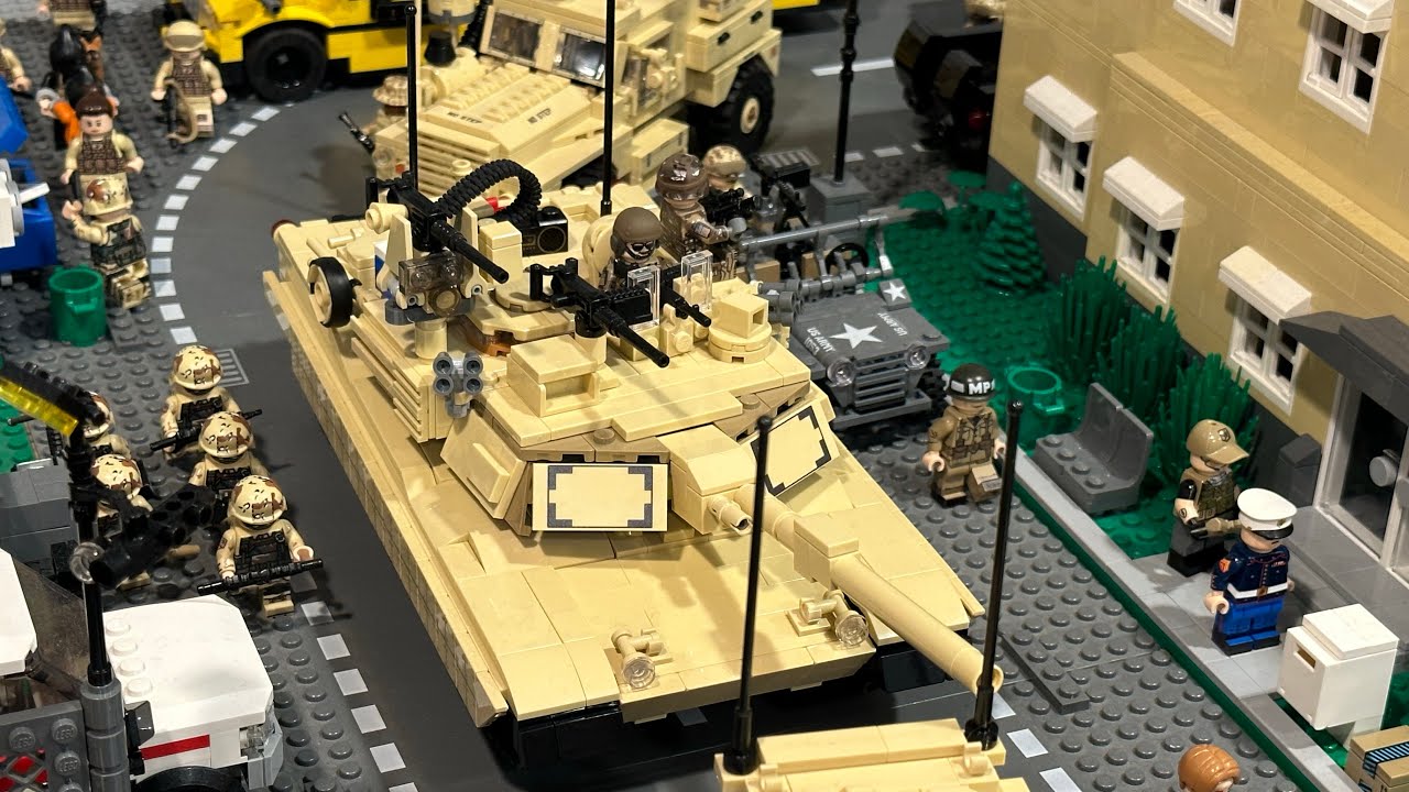 Рождественское обновление военной базы Lego!