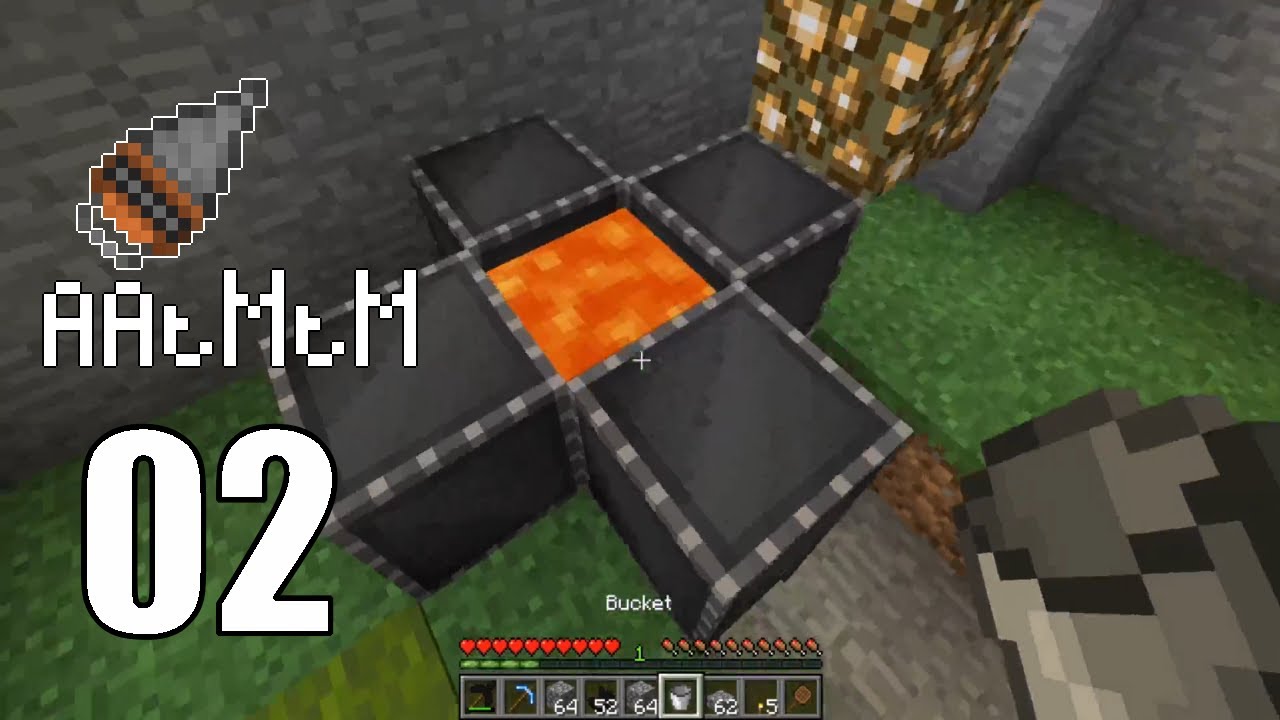 AAtMtM E02 - Lava, Manual Mob Farm, and Tree Farm Preparations!