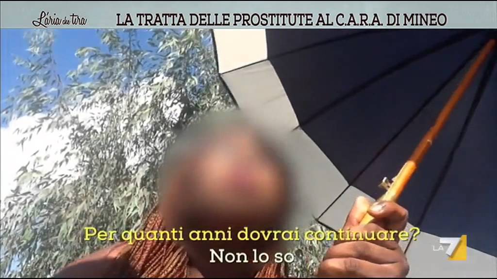 La tratta delle prostitute al c.a.r.a. di Mineo
