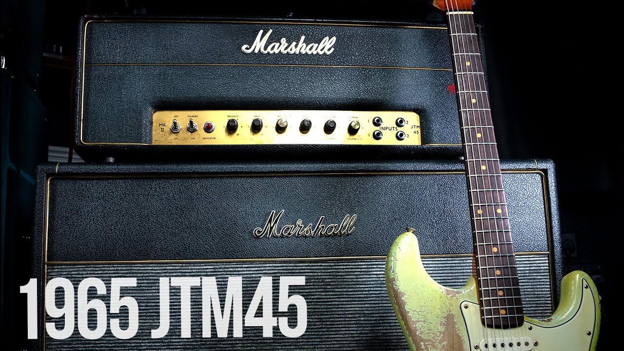 Jimi Hendrix Style | EPIC Sounding Vintage 1965 MARSHALL JTM45