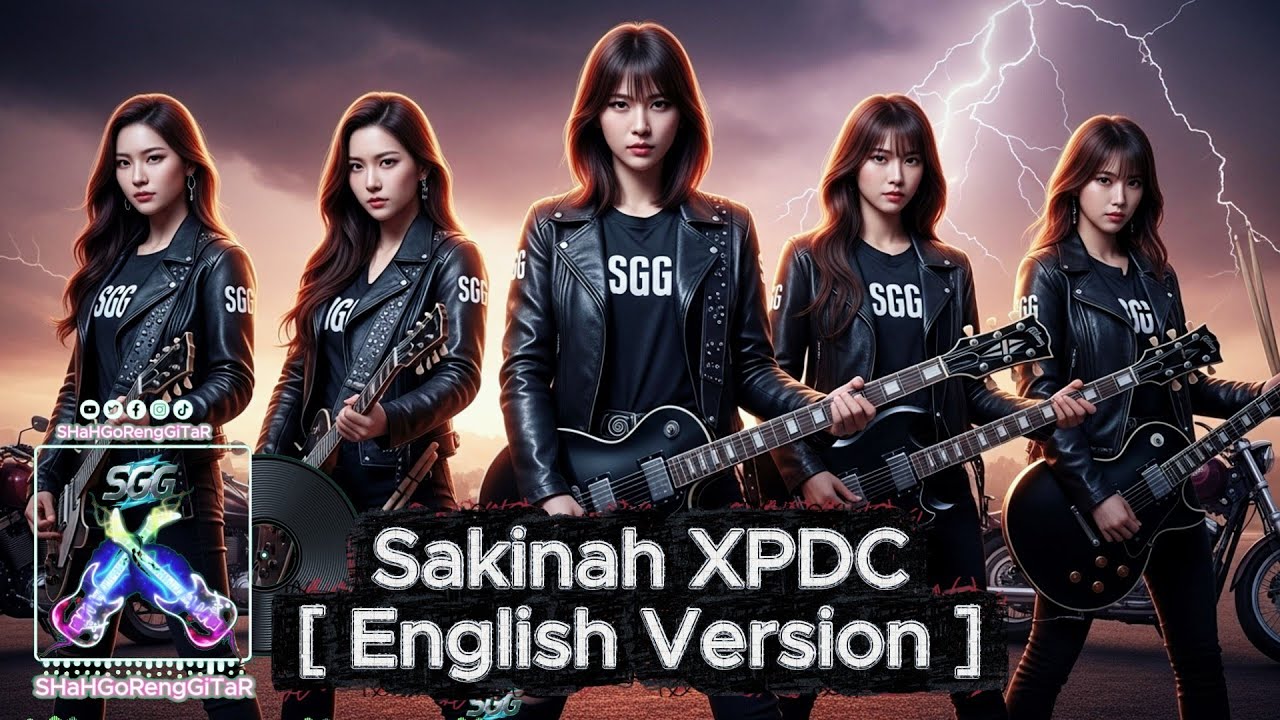 Sakinah XPDC - English Version - SGG Cover HardRock 🤘 Padu 🤘 l Vol 89 Music Video [2025]
