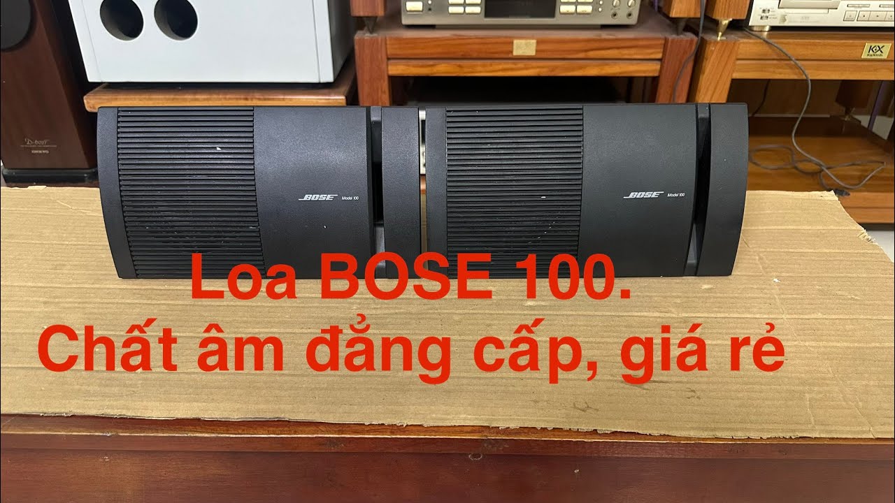 Loa BOSE 100, đời loa full Range, tiếng cực kì hay, giá bên này rất tốt, hàng zin. đã text hát ok