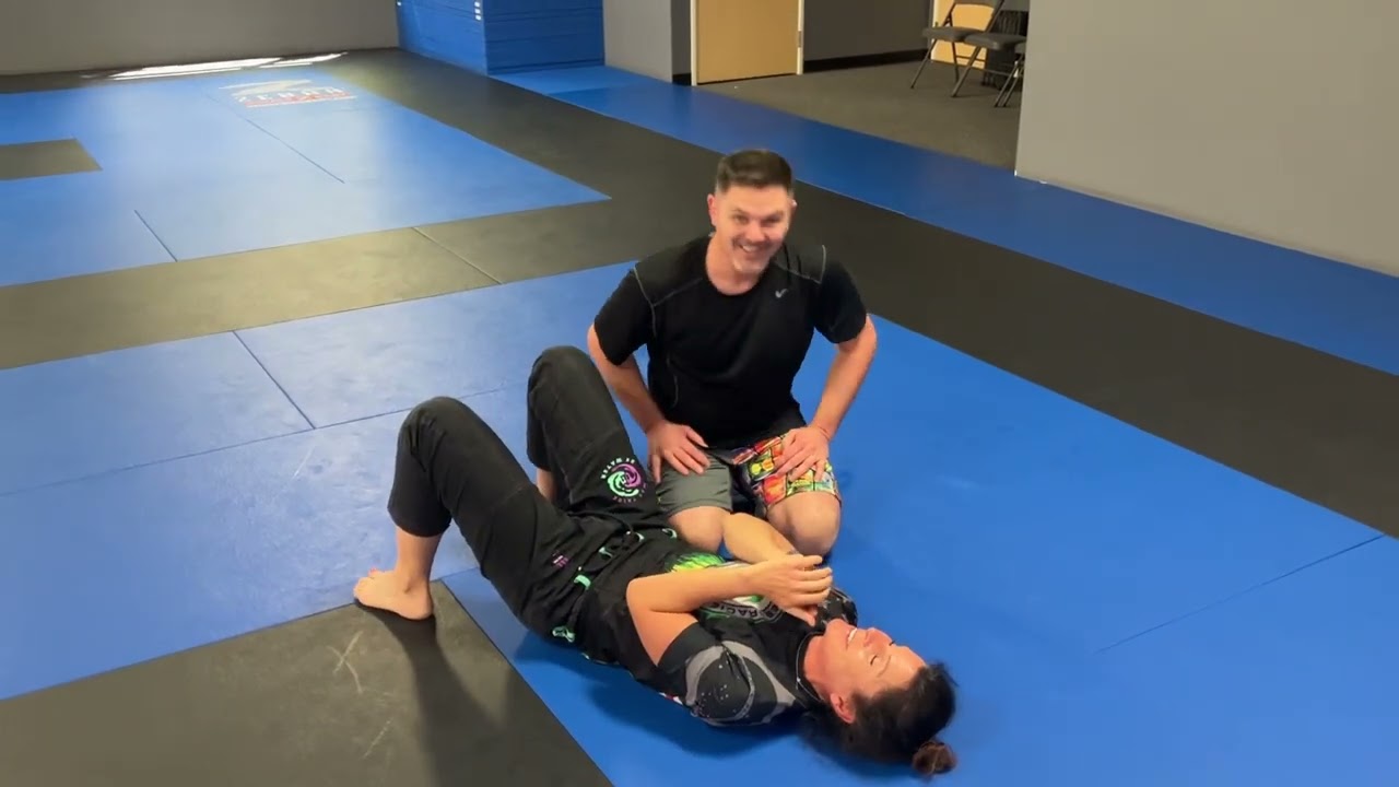 Side Control Escapes using Underhooks (aka inside space)