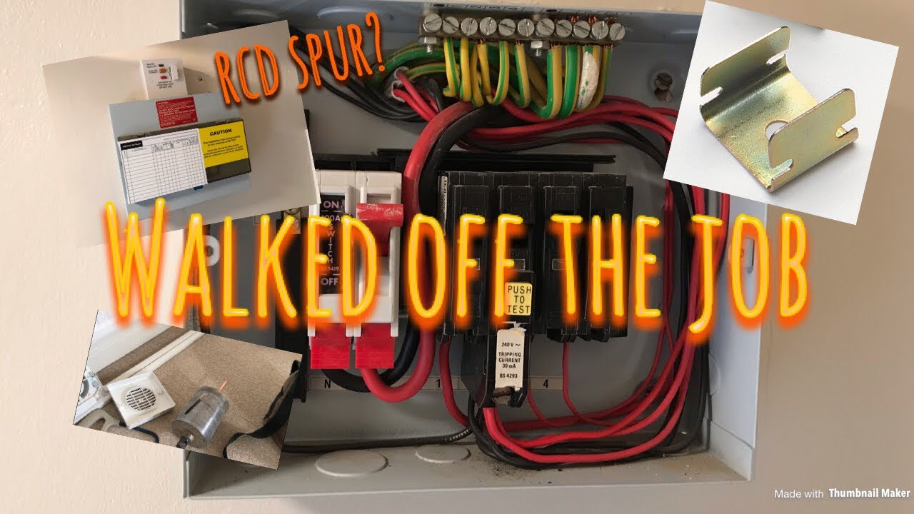 CJR ELECTRICAL electricians day extractor fan installation.Have you ever walked off a job?