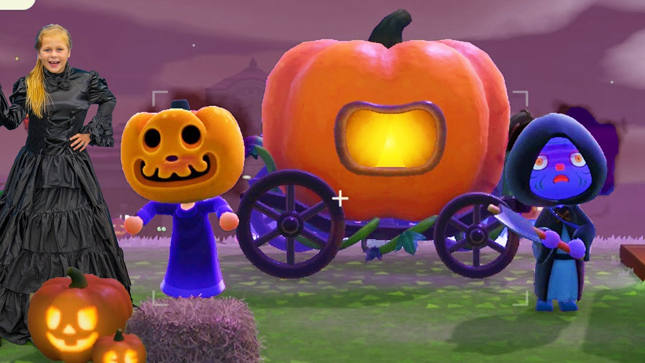 Assistant Spooky Halloween Animal Crossing New Horizons Room Make over