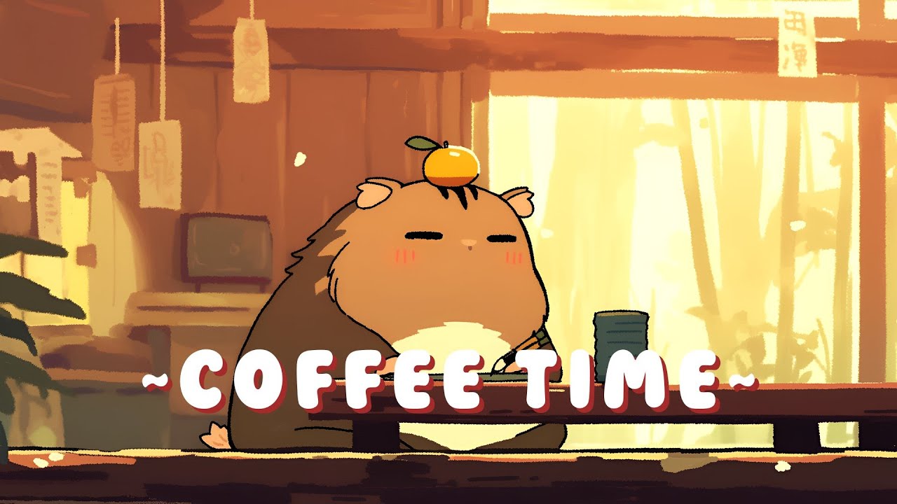[Long Session] Capybara Music Channel | Study & Chill Music Mix 🦫 🎵 🌙