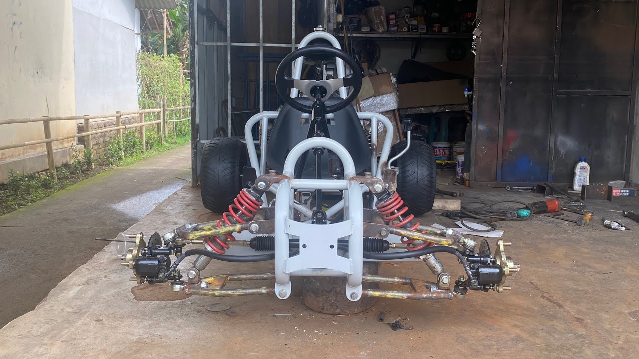 Progres Gokart 200cc Menunggu veleg lebar