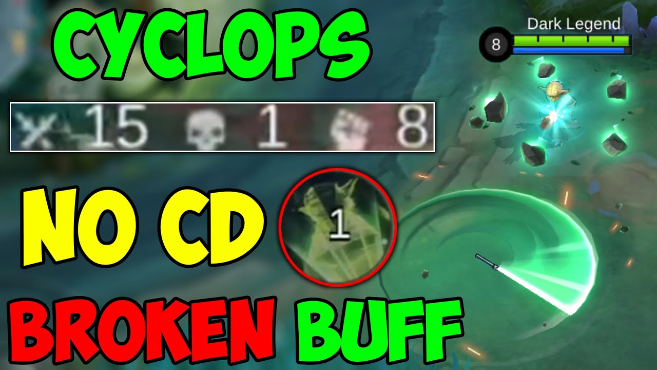 Cyclops BUFF Build and Emblem Mobile Legends
