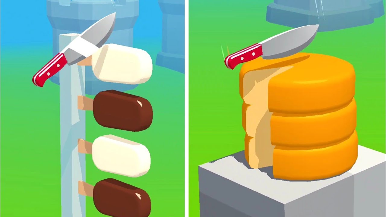 Slice It All Gameplay! Satisfying and Relaxing ASMR Slicing Video NEW UPDATE
