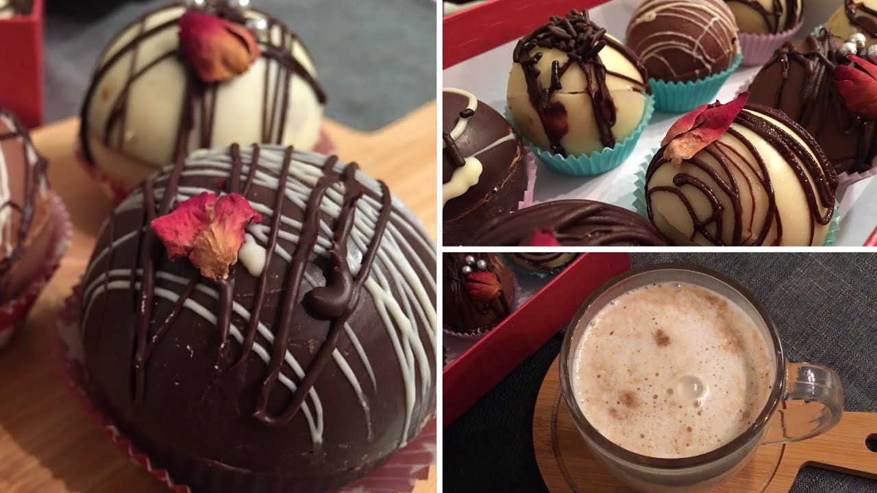 مشروبات ساخنة من كرات الشوكولا | Hot Drinks Chocolate Balls