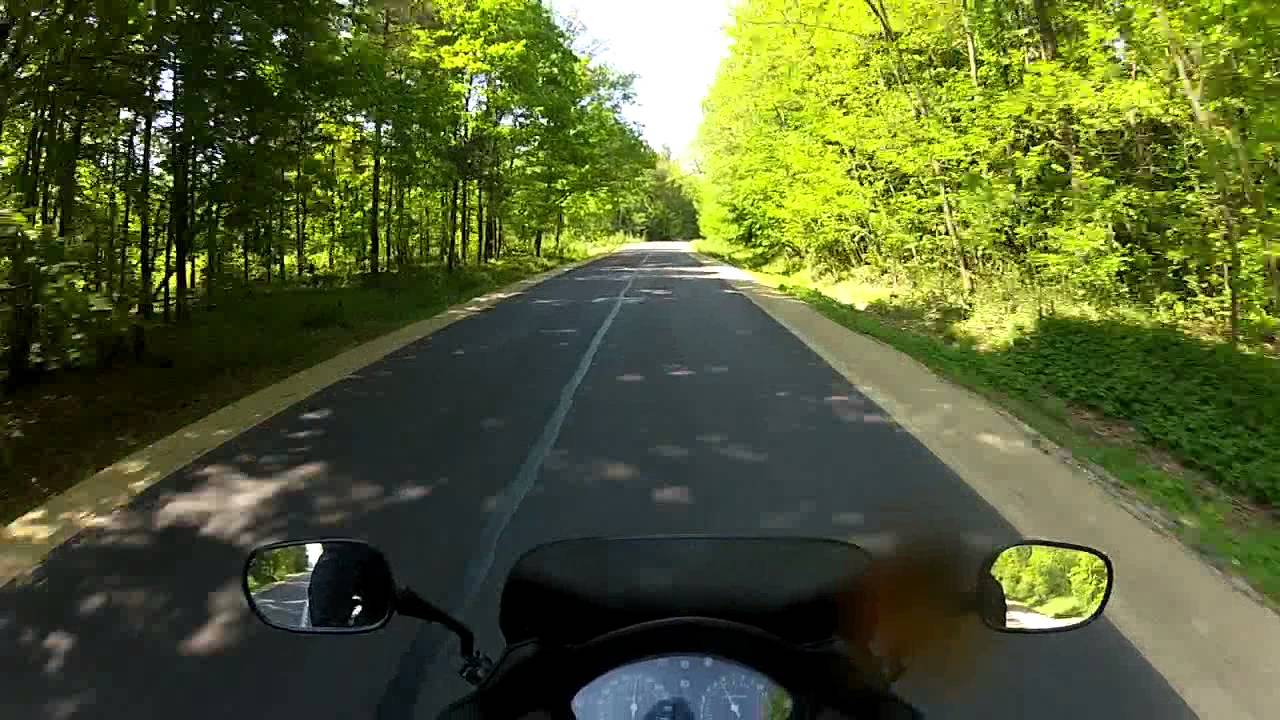 Honda CBF 600 SA Vmax Speed Test - 205 km/h ( 127 mph ) - Two attempts - GoPro Hero2 HD 720p