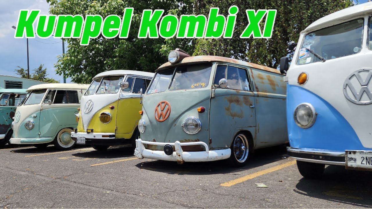 ¡Combis clásicas en CDMX! | Kumpel Kombi XI
