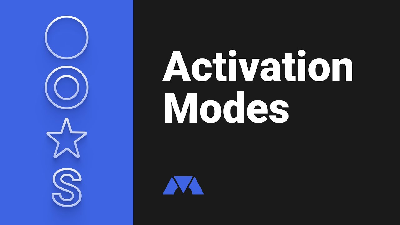 Machinations Academy - Activation Modes