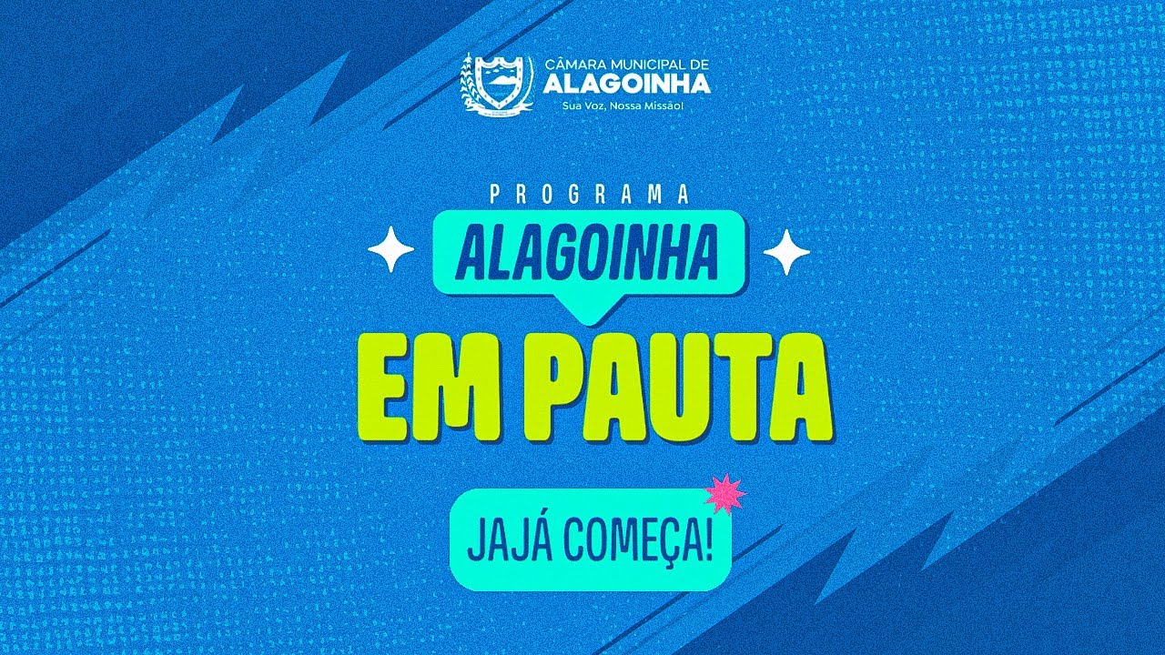 TV CÂMARA ALAGOINHA-PB  - PROGRAMA ALAGOINHA EM PAUTA - 11/12/2025