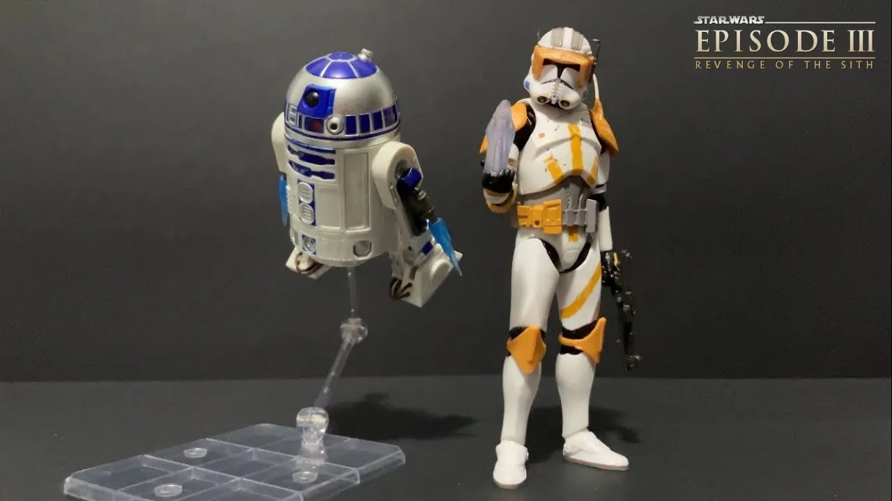 Black Series ROTS R2-D2 and Commander Cody Review