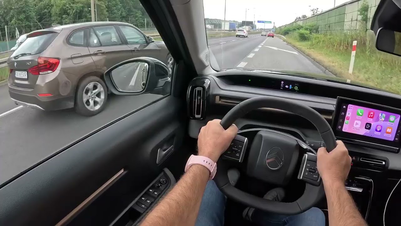 NEW Citro&euml;n C3 Aircross Hybrid POV Test &ndash; 145 HP 3-Cylinder Sound & Acceleration! | #2599 