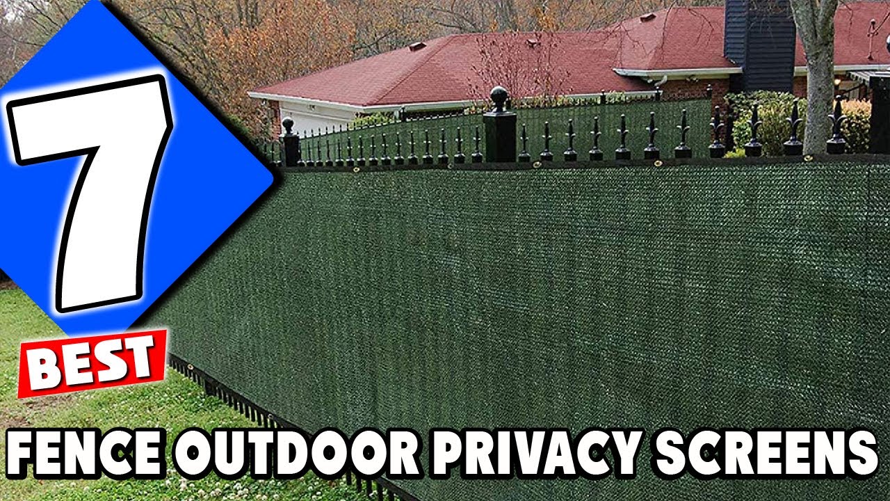 Create Your Oasis: 7 Stylish Fence/Outdoor Privacy Screen Solutions