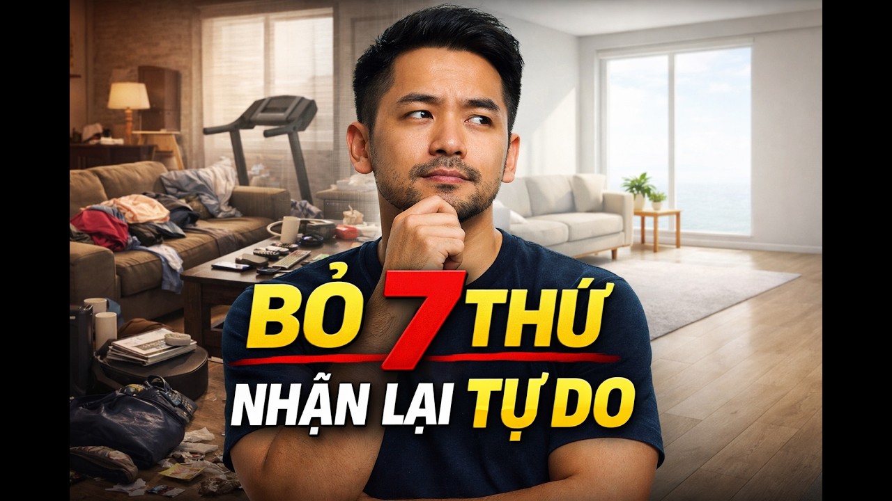 Bỏ 7 thứ khỏi nhà – Tôi mới hiểu thế nào là tự do.