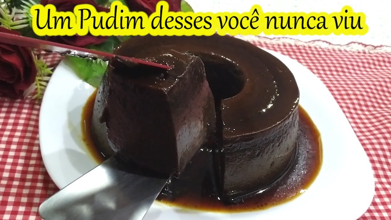 É DE CAFÉ ! - Um Pudim desses você nunca viu...