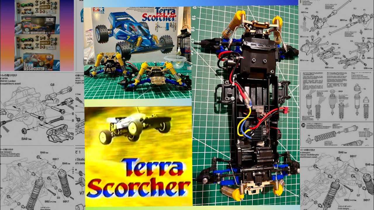 Tamiya Terra Scorcher Build Part 2