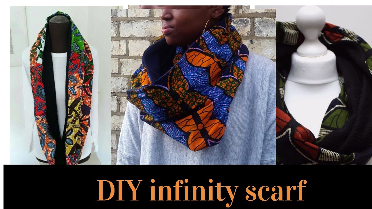 How to make African Print Infinity scarf/e_seeds