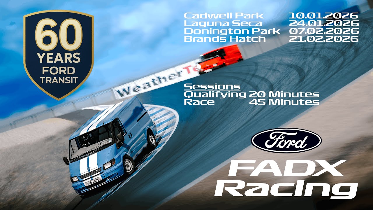 FADX 60 years Ford Transit Donigton National