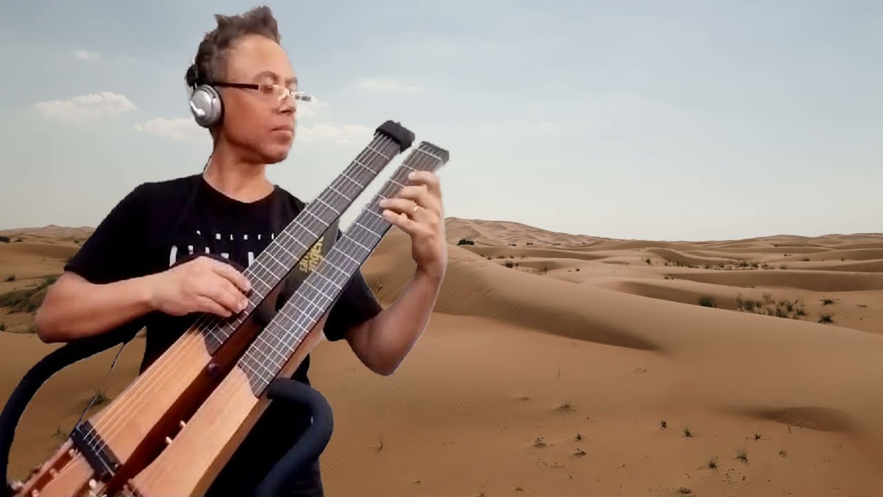COMO TOCAR UM VIOLAO DE DOIS BRAÇOS @LOWGUITAR relaxing music calming