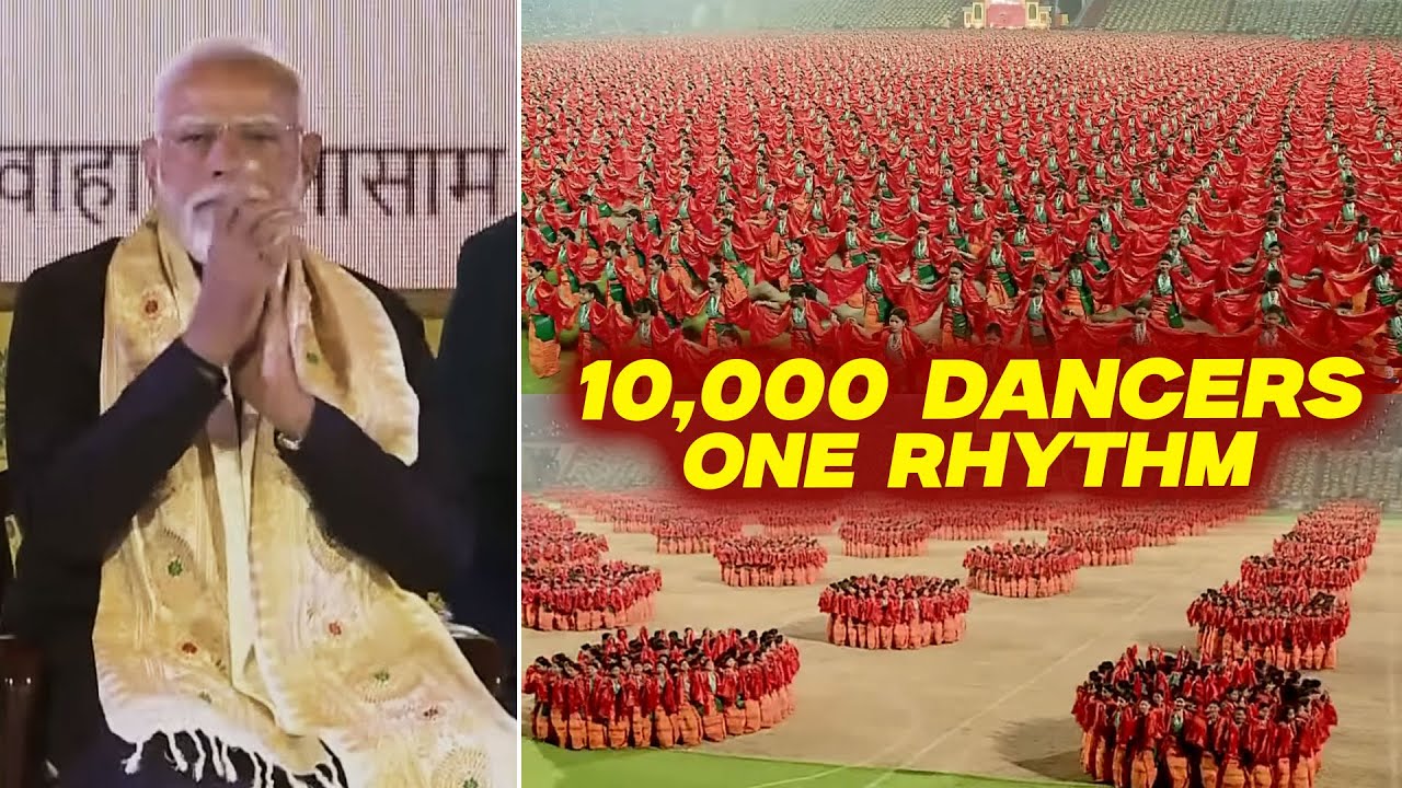 Goosebumps Guaranteed | Bagurumba Dwhou in Assam 10,000 dancers unite in a BREATHTAKING performance