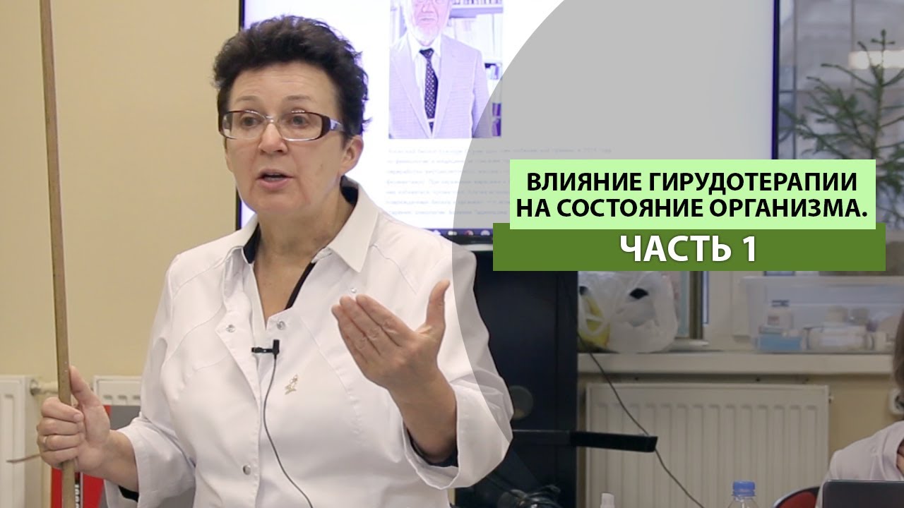 ВЛИЯНИЕ, ГИРУДОТЕРАПИИ НА СОСТОЯНИЕ ОРГАНИЗМА. ЧАСТЬ 1.