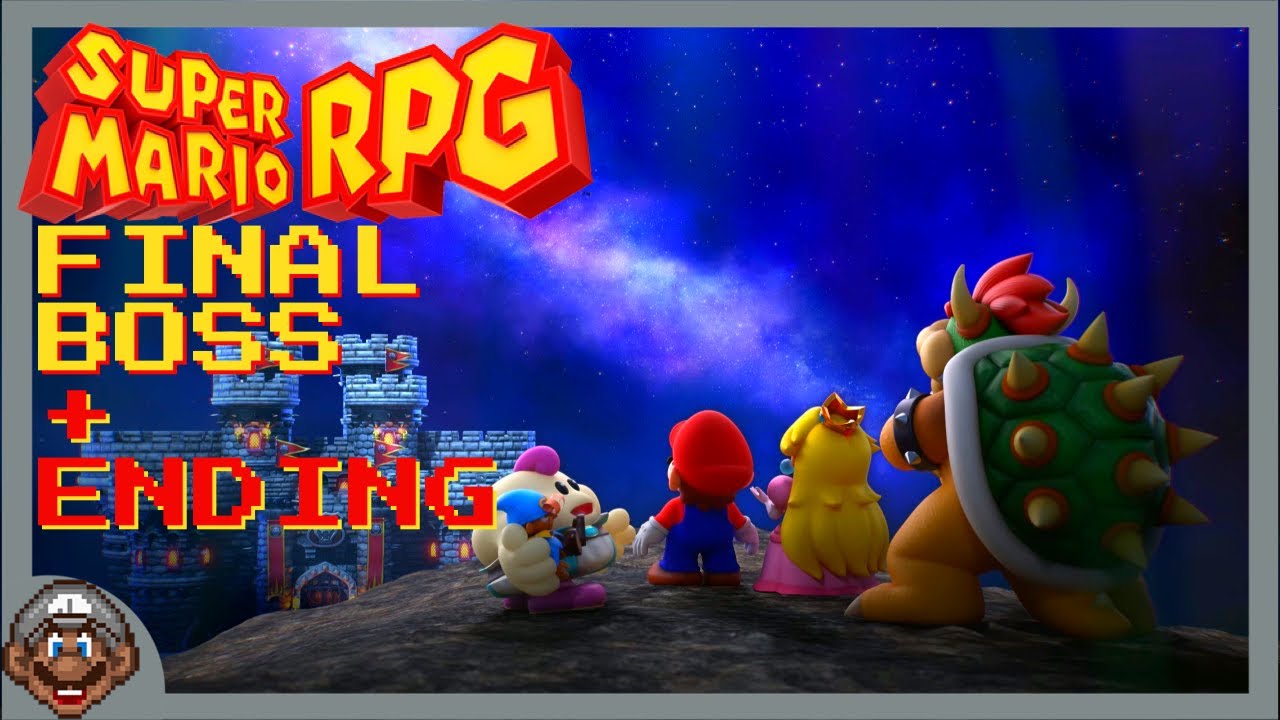 Super Mario RPG Remake Final Boss + Ending 